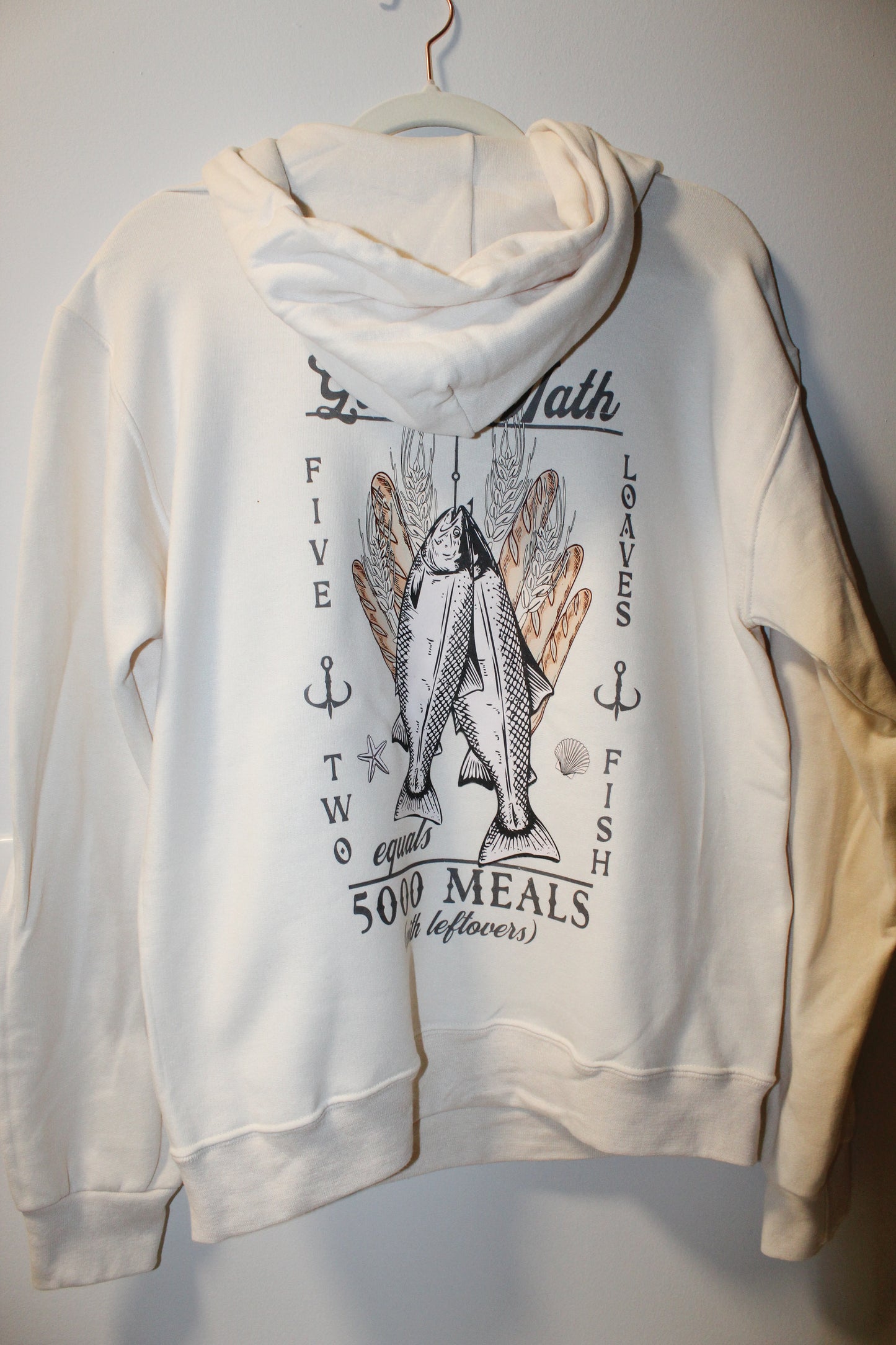 Fishes and loaves hoodie