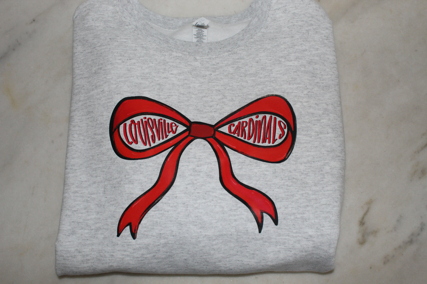 UofL bow crewneck