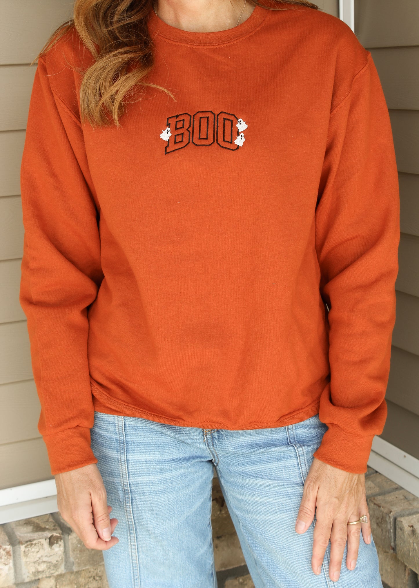 BOO with Mini Ghosts Sweatshirt