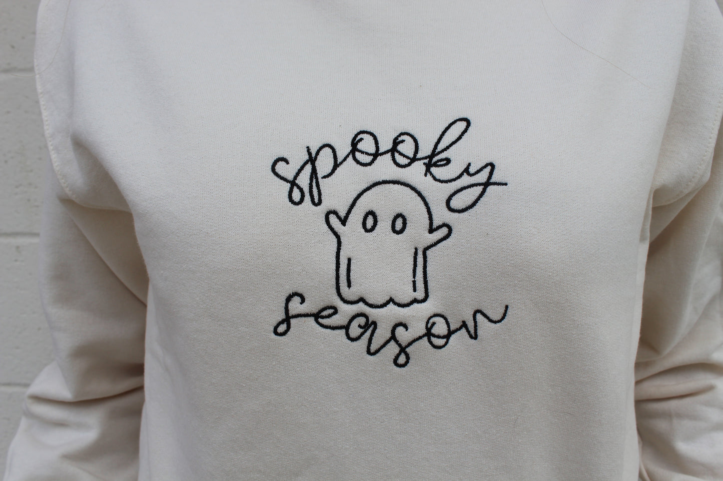 Spooky Season with Ghost Sweatshirt
