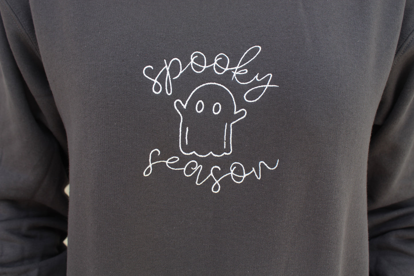 Spooky Season with Ghost Sweatshirt