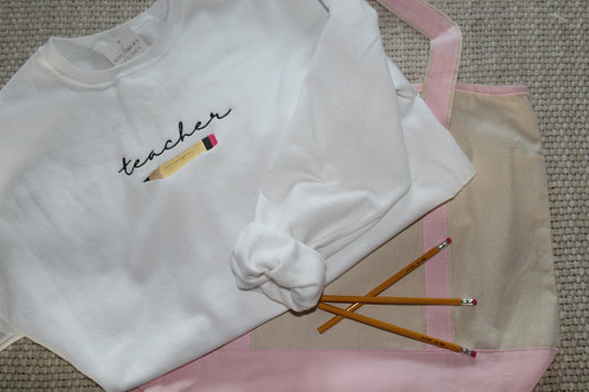 Teacher Pencil T-Shirt or Sweatshirt