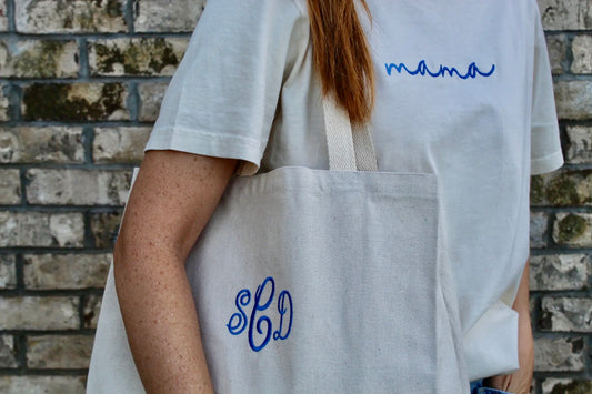June Special: Mama T-Shirt & Monogram Personalized Tote
