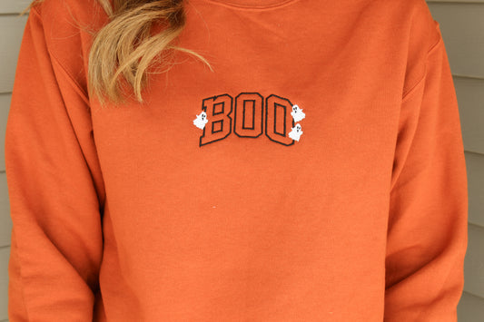 BOO with Mini Ghosts Sweatshirt