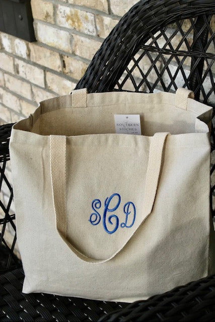 Monogram Personalized Tote