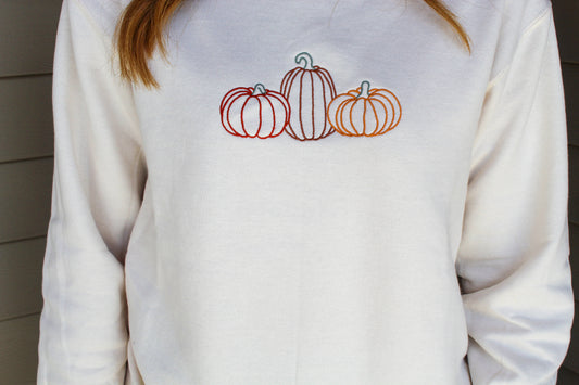 Trio of Pumpkins Sweatshirt